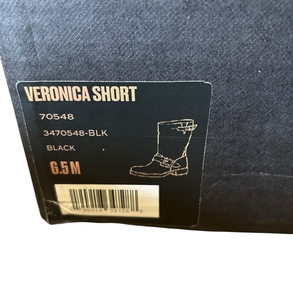 Frye Women's Veronica Short Brown Distressed Boots- Size 6.5 NIB - Picture 8 of 8